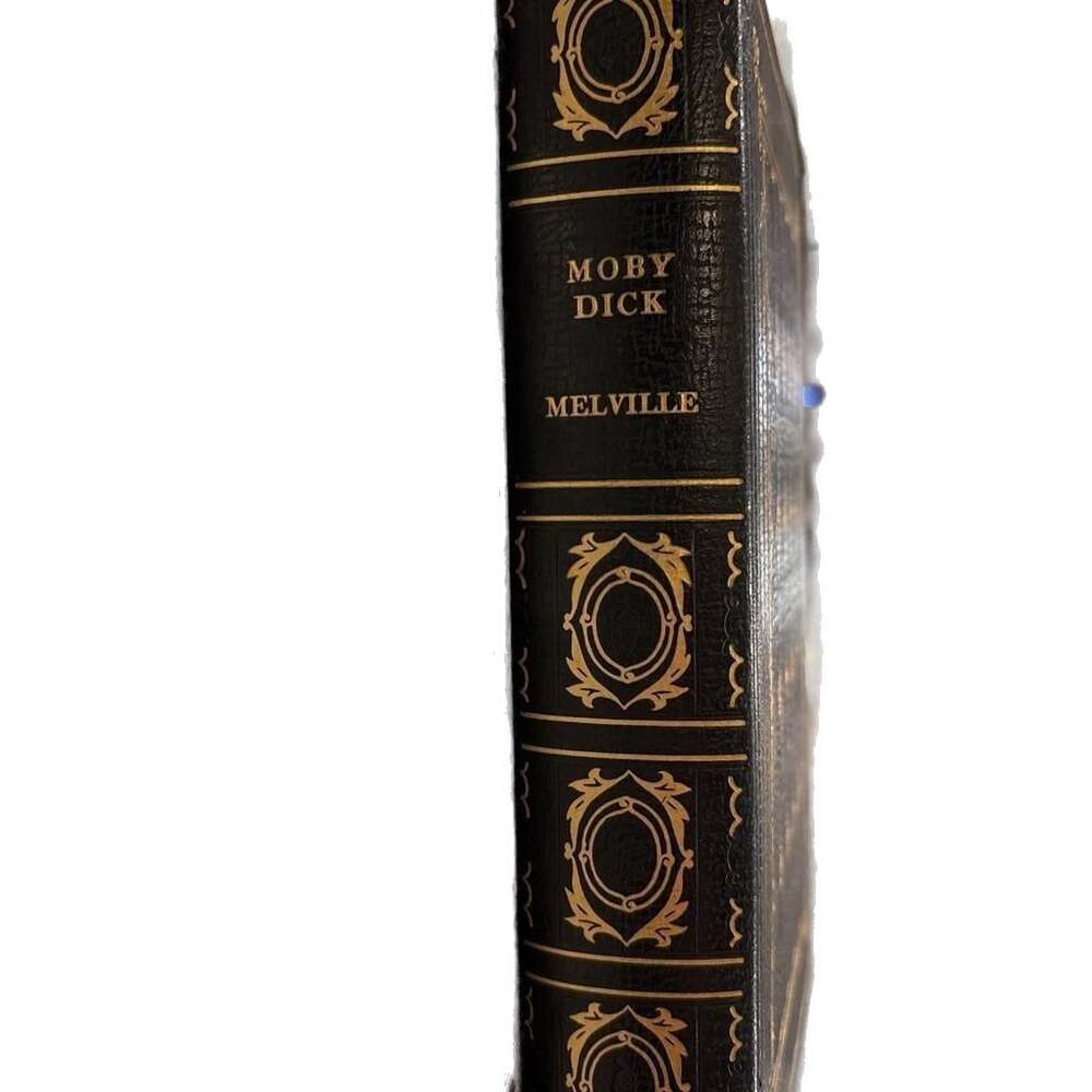 Moby Dick by Herman Melville Collector's‎ Edition Black & Gold Hardcover Book